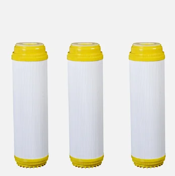 10 İnç reçine filtresi Kartuşu Yumuşatılmış Saf Su İyon Değişimi Kaldırır Kireç Çözücü / Güçlü Alkali su arıtıcısı Sistemi
