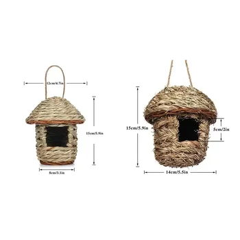 Kuluçka El Dokuması Mağara Kaynağı Ev Uğultu Kuşlar Çim Yetiştiriciliği Çim Ev Yuva Bahçe Papağan Saman